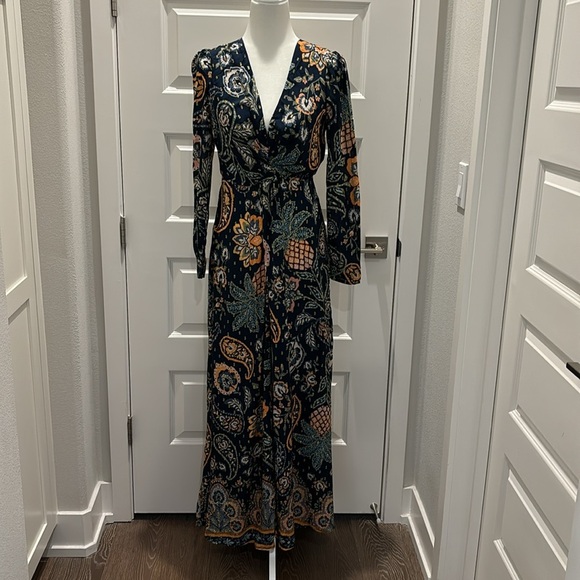 FARM Rio Long Dress Size S - Picture 3 of 12